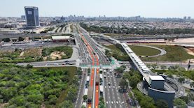 הקו החום בראשון לציון, צילום: חברת נתיבי איילון